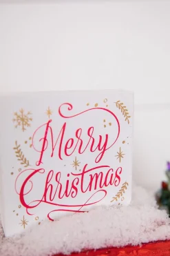 Decorator's Warehouse Christmas Accents^4” Wood Holiday Sign