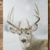 Decorator's Warehouse Christmas Accents^16 X 24” Buck Deer In Snowy Field Print