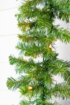 Decorator's Warehouse Christmas Garlands^9' X 10" Norway Pine Garland 200T/50Clear/Outdoor/UL