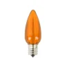Decorator's Warehouse Outdoor Lighting^C9 LED Minleon Legacy Bulb (25 Bulbs/box) - Smooth, Orange