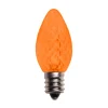 Decorator's Warehouse Outdoor Lighting^C7 Platinum Elite LED SMD Bulbs (25 Bulbs/bag) - Faceted, Orange