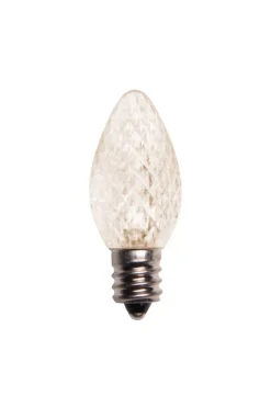 Decorator's Warehouse Outdoor Lighting^C7 Platinum Elite LED SMD Bulbs (25 Bulbs/bag) - Faceted, Warm White