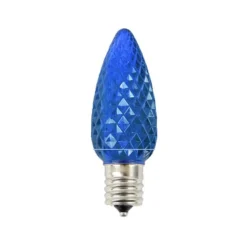 Decorator's Warehouse Bulbs|Outdoor Lighting^C9 Platinum Elite LED SMD Bulb (25 Bulbs/bag) - Faceted, Blue