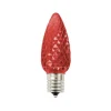 Decorator's Warehouse Bulbs|Outdoor Lighting^C9 Platinum Elite LED SMD Bulb (25 Bulbs/bag) - Faceted, Red