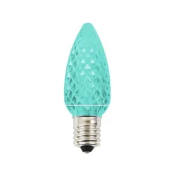Decorator's Warehouse Bulbs|Outdoor Lighting^C9 Platinum Elite LED SMD Bulb (25 Bulbs/bag) - Faceted, Teal
