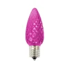 Decorator's Warehouse Bulbs|Outdoor Lighting^C9 Wonderful LED SMD Bulb (25 Bulbs/bag) - Faceted, Pink