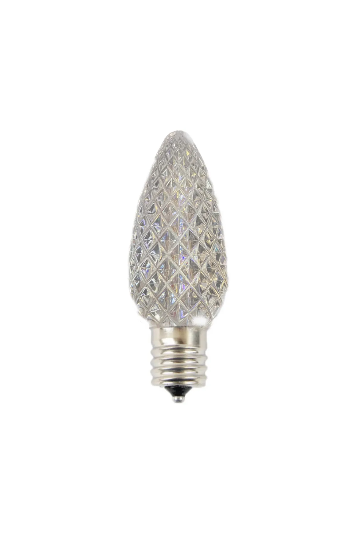 Decorator's Warehouse Bulbs|Outdoor Lighting^C9 Wonderful LED SMD Bulb (25 Bulbs/bag) - Faceted, Pure White