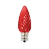Decorator's Warehouse Bulbs|Outdoor Lighting^C9 Wonderful LED SMD Bulb (25 Bulbs/bag) - Faceted, Red