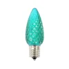 Decorator's Warehouse Bulbs|Outdoor Lighting^C9 Wonderful LED SMD Bulb (25 Bulbs/bag) - Faceted, Teal