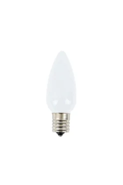 Decorator's Warehouse Bulbs|Outdoor Lighting^C9 Wonderful LED SMD Bulb (25 Bulbs/bag) - Frosted, Pure White