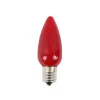 Decorator's Warehouse Bulbs|Outdoor Lighting^C9 Wonderful LED SMD Bulb (25 Bulbs/bag) - Frosted, Red