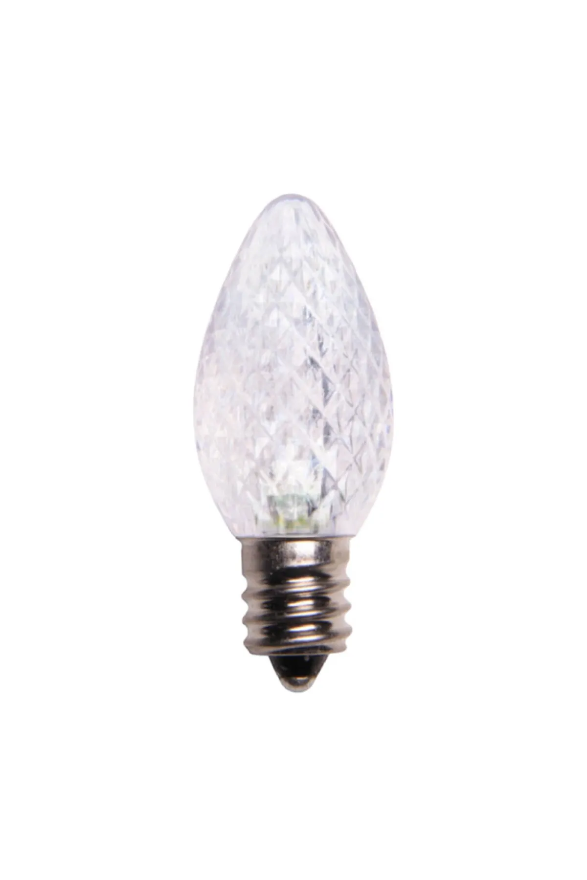 Decorator's Warehouse Outdoor Lighting^C7 Wonderful LED SMD Bulbs (25 Bulbs/bag) - Faceted, Cool White
