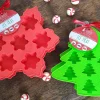 Decorator's Warehouse Christmas Accents^Christmas Silicone Ice Trays - Set Of 2