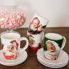 Decorator's Warehouse Christmas Accents^Dolomite Coca-Cola Santa Mug