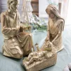 Decorator's Warehouse Christmas Accents^Elegant Nativity Set - 3 Pieces