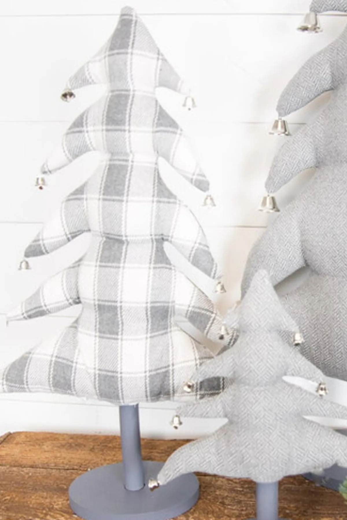 Decorator's Warehouse Christmas Accents^Fabric Christmas Tree - Set Of 3