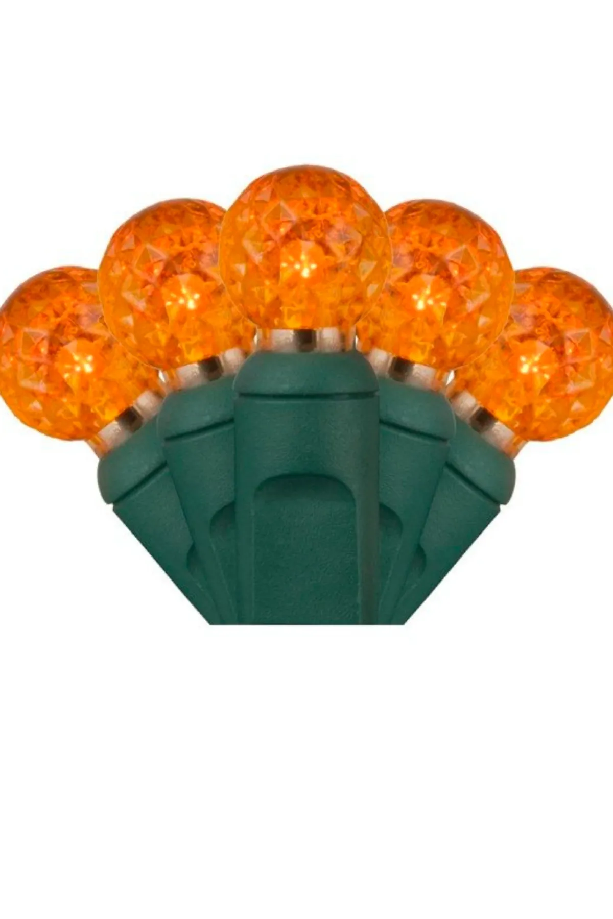 Decorator's Warehouse Light Strands|Outdoor Lighting^G12 70L 4" Spacing - Orange