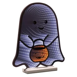 Decorator's Warehouse Infinity Lights|Indoor Lighting^16"H Ghost With Candy Bucket Infinity Light