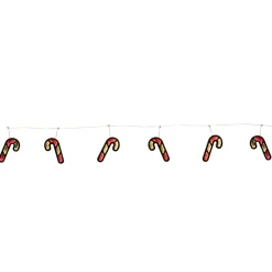 Decorator's Warehouse Infinity Lights|Indoor Lighting^68"L Infinity Light Candy Cane Garland