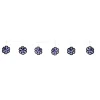 Decorator's Warehouse Infinity Lights|Indoor Lighting^68"L Infinity Light Snowflake Garland