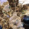 Decorator's Warehouse Indoor Lighting|Orb Lights^LED String Lights With Clear Balls - 6" Orbs