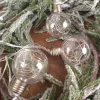 Decorator's Warehouse Orb Lights|Indoor Lighting^LED String Lights With Clear Balls - 3" Orbs