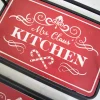 Decorator's Warehouse Christmas Accents^Metal & Wood Engraved Holiday Trays - Set Of 2