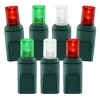 Decorator's Warehouse Light Strands|Outdoor Lighting^5mm Cool White/Red/Green - 70L 4" Spacing