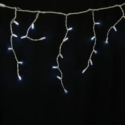 Decorator's Warehouse Light Strands|Outdoor Lighting^5MM Icicle Lights - Blue