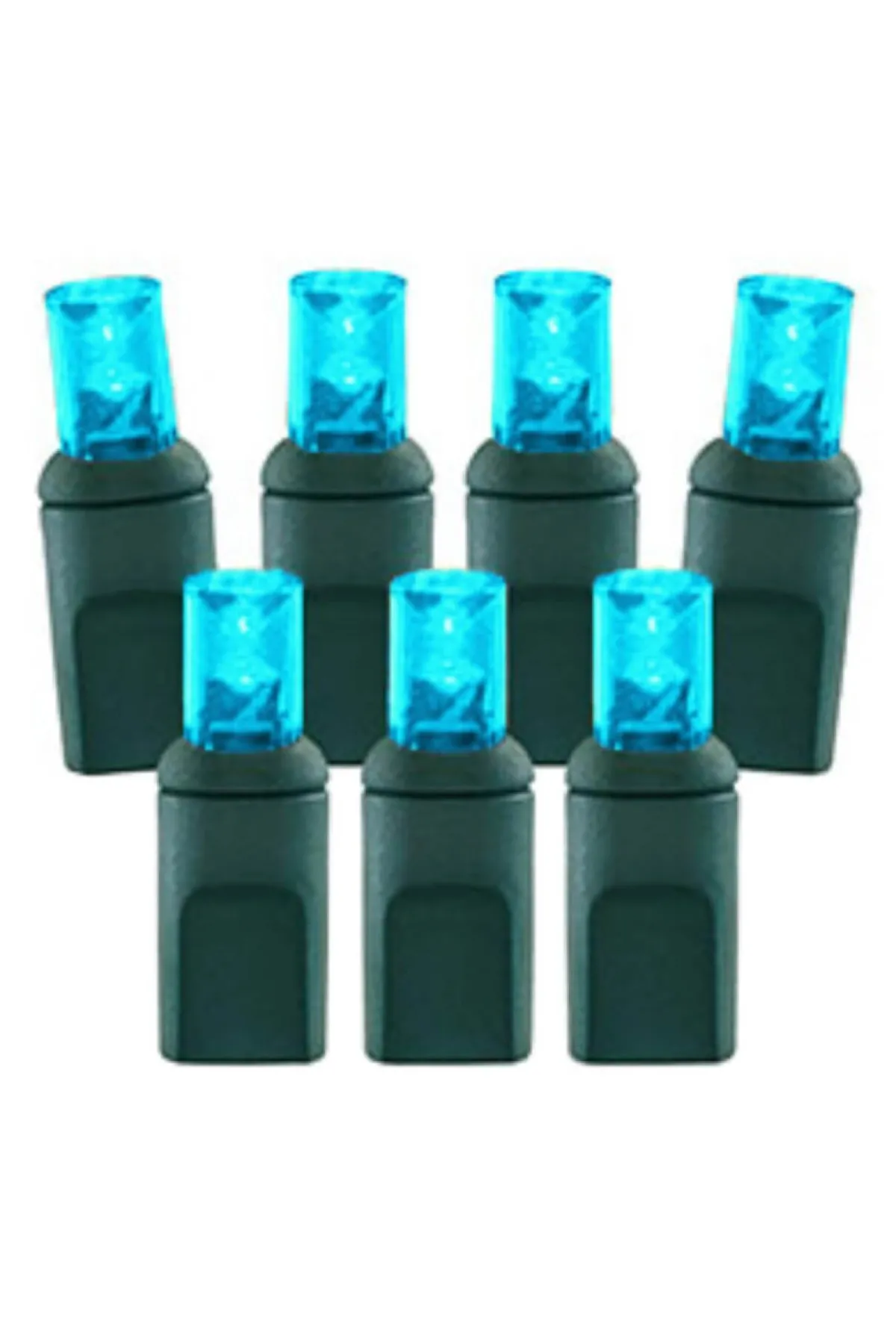 Decorator's Warehouse Light Strands|Outdoor Lighting^5mm Teal - 70L 4" Spacing