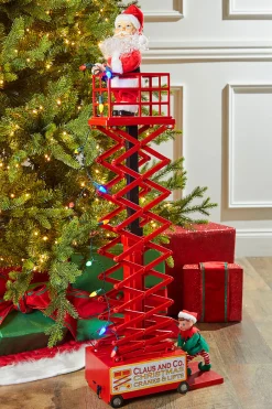 Decorator's Warehouse Christmas Accents^Mr. Christmas Santa's Lift