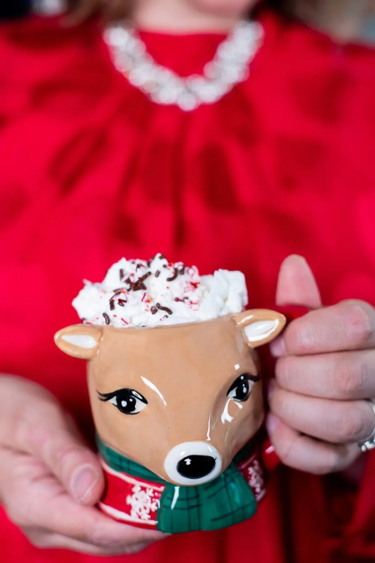 Decorator's Warehouse Christmas Accents^Reindeer Mug