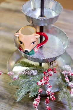 Decorator's Warehouse Christmas Accents^Reindeer Mug