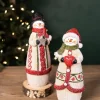 Decorator's Warehouse Christmas Accents^Resin Knit Snowman
