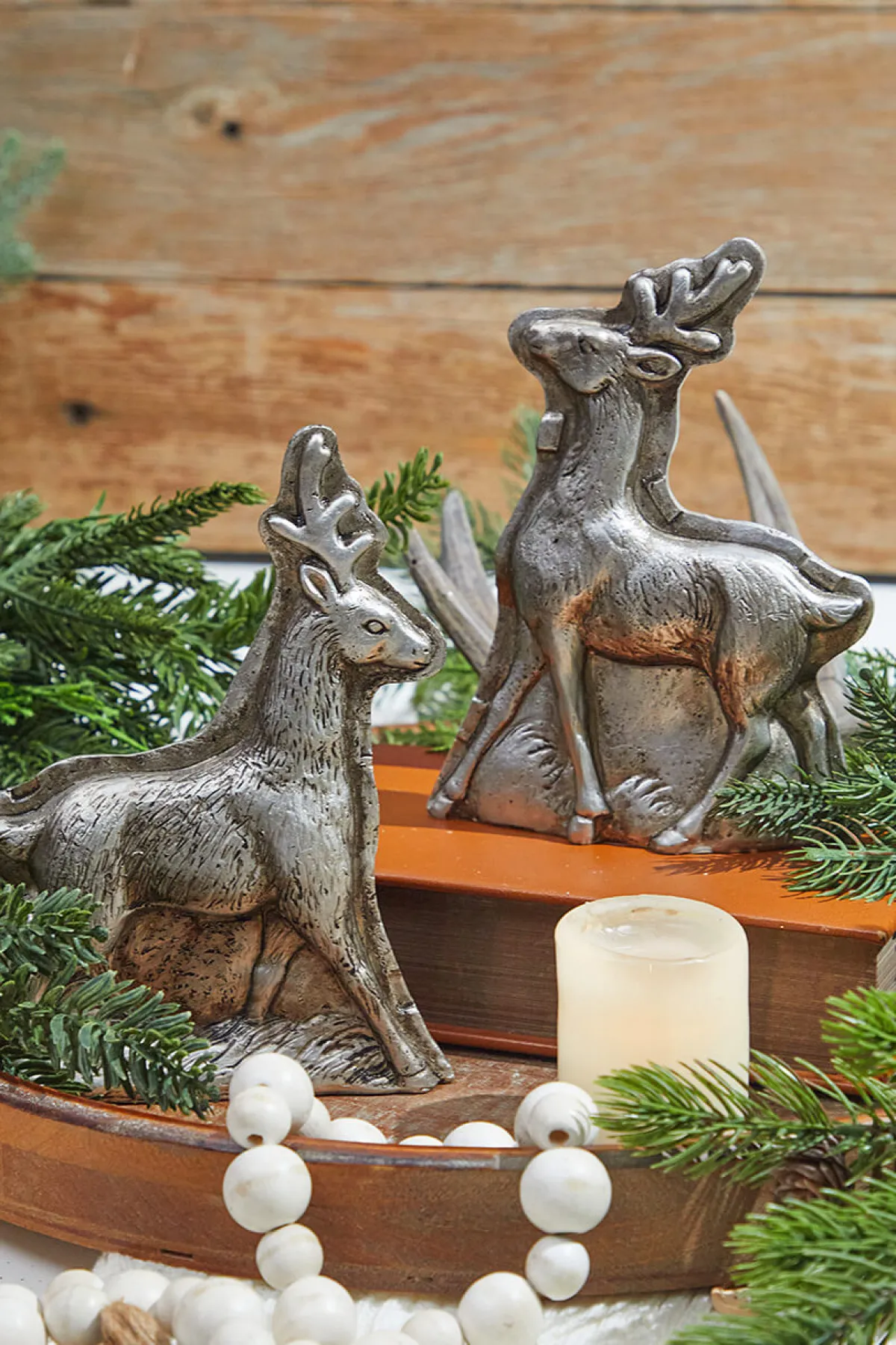 Decorator's Warehouse Christmas Accents^Resin Zinc Mold Reindeer