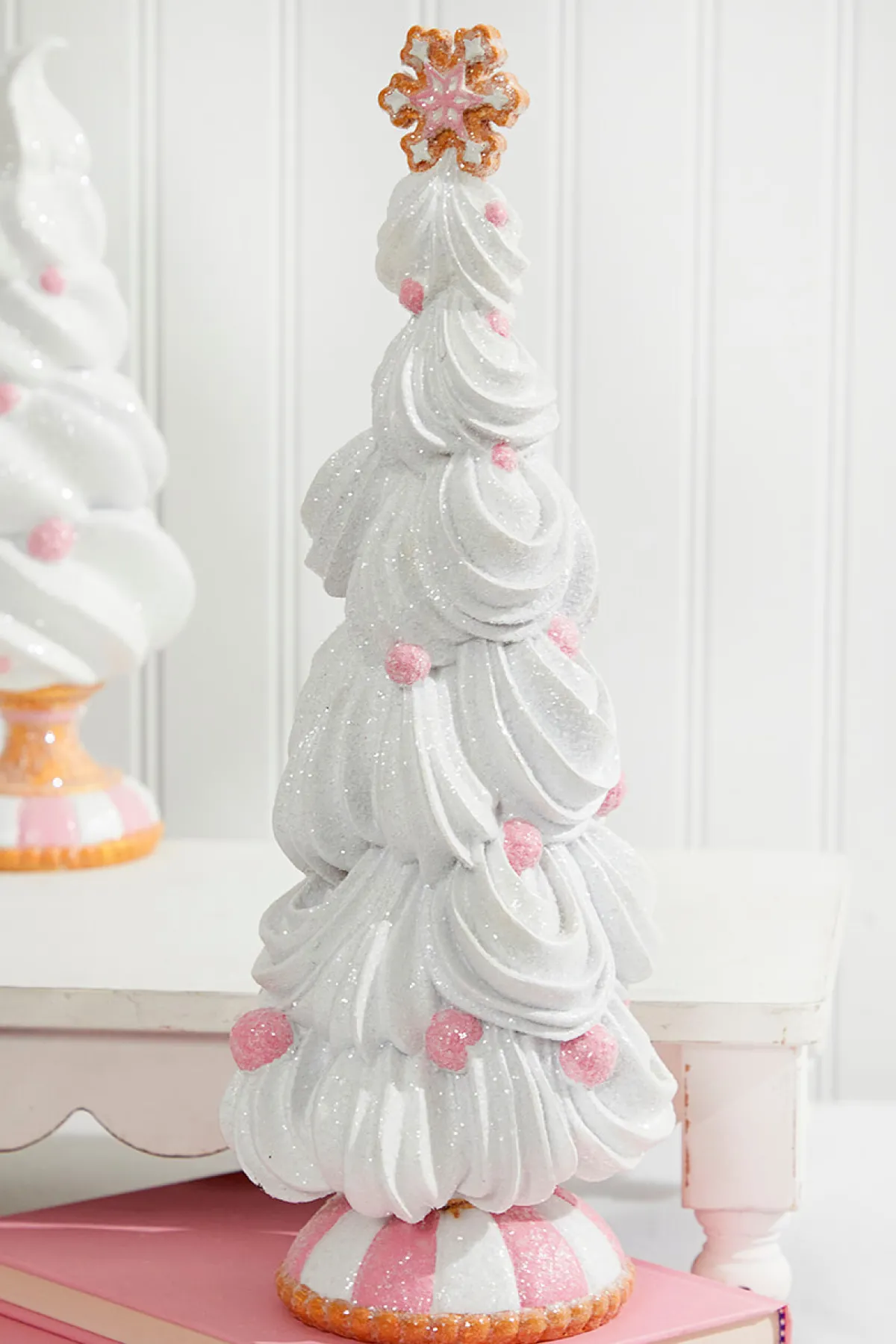 Decorator's Warehouse Christmas Accents^Sweet Treats Frosting Tree - Set Of 2